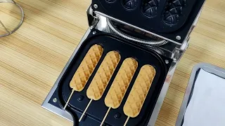 KS 4 French Muffin Corn Dog Machine #Hotdog,Cheese Waffle#