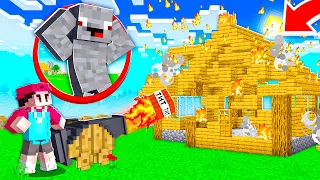 Ich BAUE eine TNT KANONE in MINECRAFT!