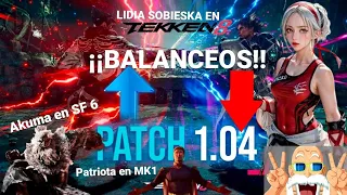 NOTICIAS TEKKEN 8 (Actualización 1.04 Tekken 8,Análisis trailer season 1 Tekken 8, resumen EVO)