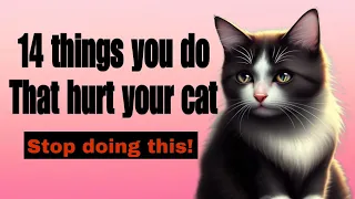 14 things you do that hurt your cat! //STOP DOING THIS//