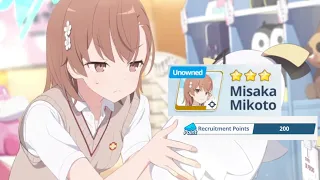 Blue Archive ❙ pulling for Misaka Mikoto