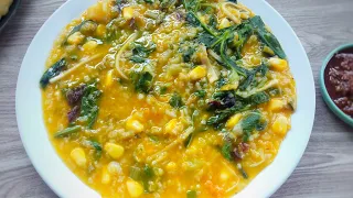 RESEP ASLI TRADISIONAL BUBUR MANADO "TINU'TUAN"