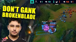 G2 BROKENBLADE 1V2S MAD LIONS TWICE on K'SANTE!!