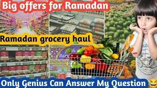 Ramadan Grocery Haul|Ramadan Preparations 2023 with SKJ|Big Offers in Dubai|Shop Smart Save Big