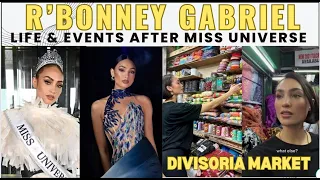 R'BONNEY GABRIEL - AMERICAN-FILIPINO BEAUTY QUEEN| Life after her reign as Miss Universe| 10 FACTS