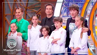 Prueba de eliminación ¡¡Con los aspirantes de MasterChef Junior!! | MasterChef Celebrity 7