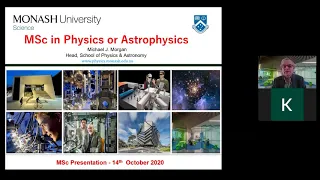 Master of Science (Physics) & Master of Science (Astrophysics)