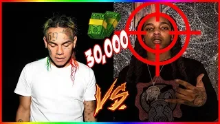 TEKASHI 6IX9INE PUT 30K HIT ON CHIEF KEEF'S COUSIN TADOE