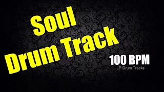 Soul Drum Track for Beginner - 100 BPM