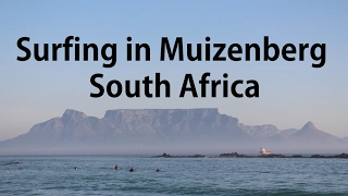 Surfing in Muizenberg - South Africa