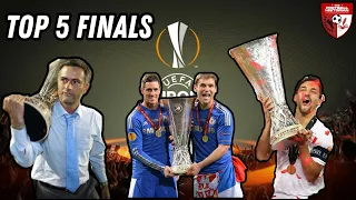 TOP 5 Europa League Finals! (Highlights, Goals, and Stats)