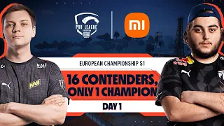 [EN] PMPL European Championship S1 Day 1 | Xiaomi |