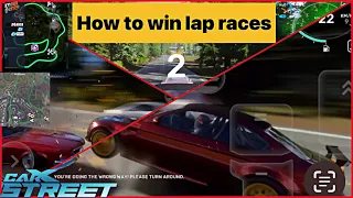 How to win lap races carx street iPhone13gameplay #carxstreet #carxstreettips #akqweer