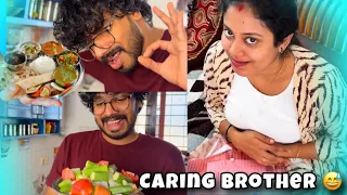 CARING BROTHER ☺️ | 2 MONTH OF PREGNANCY