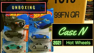 Unboxing - Hot Wheels Case N 2021