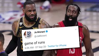 LA Lakers beat Houston Rockets in Game 2 - NBA Players Reaction  (Western Conference Semi Finals)