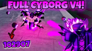 FULLY Awakened Cyborg V4 Is THE BEST!! - Blox Fruits