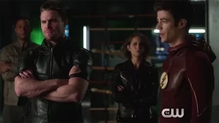 THE FLASH 2x08 Clip 1 - Legends of Today ARROW Crossover (2015) Grant Gustin Stephen Amell The CW HD