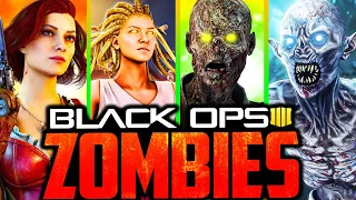 All BO4 ZOMBIES EASTER EGGS!! (Speedrun!!) (Chaos Crew) [Call of Duty: Black Ops 4 Zombies)