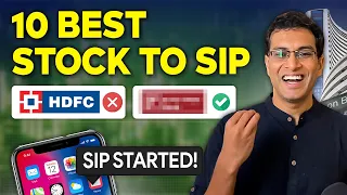 I will do monthly SIP on these 10 stocks...