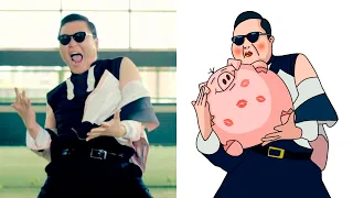 PSY - GANGNAM STYLE | Drawing Meme