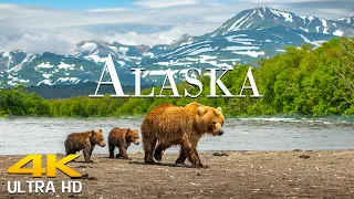 Alaska 4K - Scenic Relaxation Film With Calming Music || Scenic Film