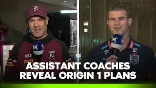 State of Origin enforcers Nate Myles and Matt King are PUMPED for Game 1 💪| NRL 360 | Fox League