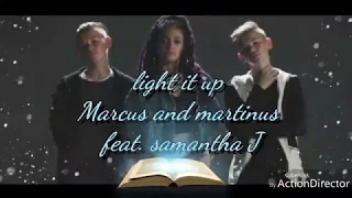 Marcus and Martinus - Light It Up   feat. Samantha J (Lyrics)