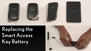 How-To Replace Smart Access Key Battery | Lexus