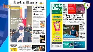 Titulares prensa dominicana lunes 09AGO  | Hoy Mismo