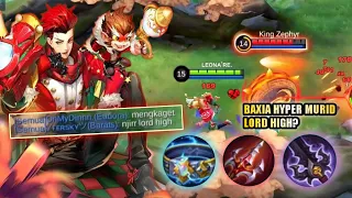 LEONARD TOP GLOBAL CLAUDE VS META BAXIA HYPER! KETEMU MURID LORD HIGH? | Mobile legends