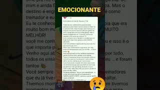 Carta aberta de Neymar a tite, Brasil e a copa do mundo