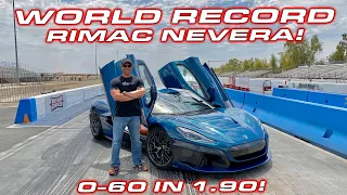 ELECTRIC REVOLUTION * THIS is the Quickest Production Car EVER * 1,914 HP Rimac Nevera 1/4 Mile