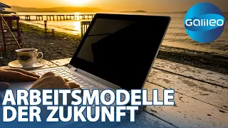 4-Tage-Woche, Teilzeit & Remote-Work: Zukünftiges Urlaubsfeeling beim arbeiten?| Galileo | ProSieben