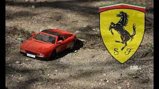 Ferrari 348 ts Diecast 1:18 Bburago -  old model 1990