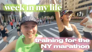 A Week in My Life Training for the NY Marathon