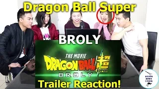 Dragon Ball Super: Broly Movie Trailer - Comic Con 2018 | Reaction - Australian Asians