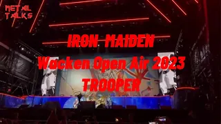 Iron Maiden - Trooper (Wacken Open Air 2023) #ironmaiden #wacken