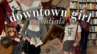 downtown girl aesthetic essentials & how I style them 🎸☕️🍂