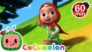 Little Red Riding JJ | CoComelon Animal Time | Animal Nursery Rhymes