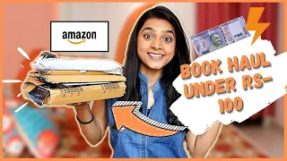 Amazon BOOK HAUL under Rs-100🤑 [UNBOXING BOOKS India📚]Wisewithgrace