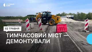 На Львівщині відновили будівництво мосту на дорозі Львів – Радехів