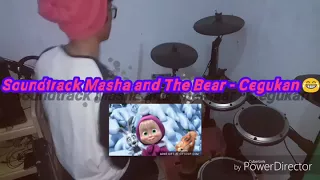 MASHA AND THE BEAR Drum. Cover [Masha and The Bear - Cegukan]