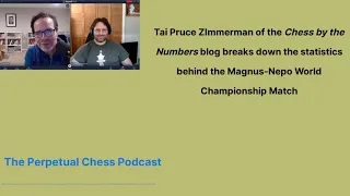 2021 Chess World Championship Preview- Talking Chess Stats with the Author of Chess by the Numbers