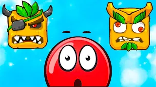 Новый КРАСНЫЙ ШАР Бонус #8. Мультик ИГРА несносный Red Ball Bounce на Игрули TV