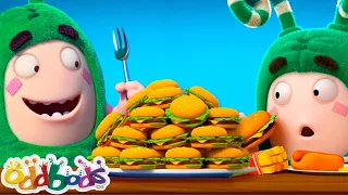 Eating Together With Friends | Oddbods | BAHARU | Kartun Lucu Untuk Kanak