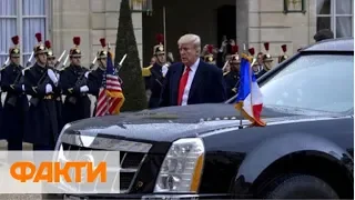 Порошенко встретился с Трампом в Париже