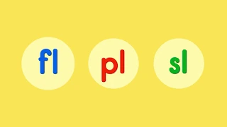 Phonics Chant┃fl · pl · sl ∥ Double Letter Consonants┃Spotlight on One Phonics