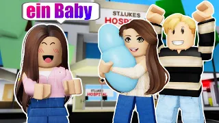 meine MAMA 👩🏻 bekommt ein BABY👶🏻🍼 in BROOKHAVEN 🏡 Roblox Roleplay Story