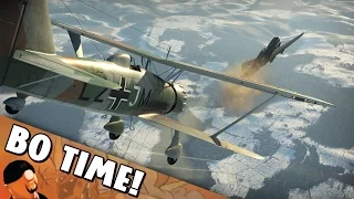 War Thunder - Hs 123 A-1 "The New Biplane In Town"